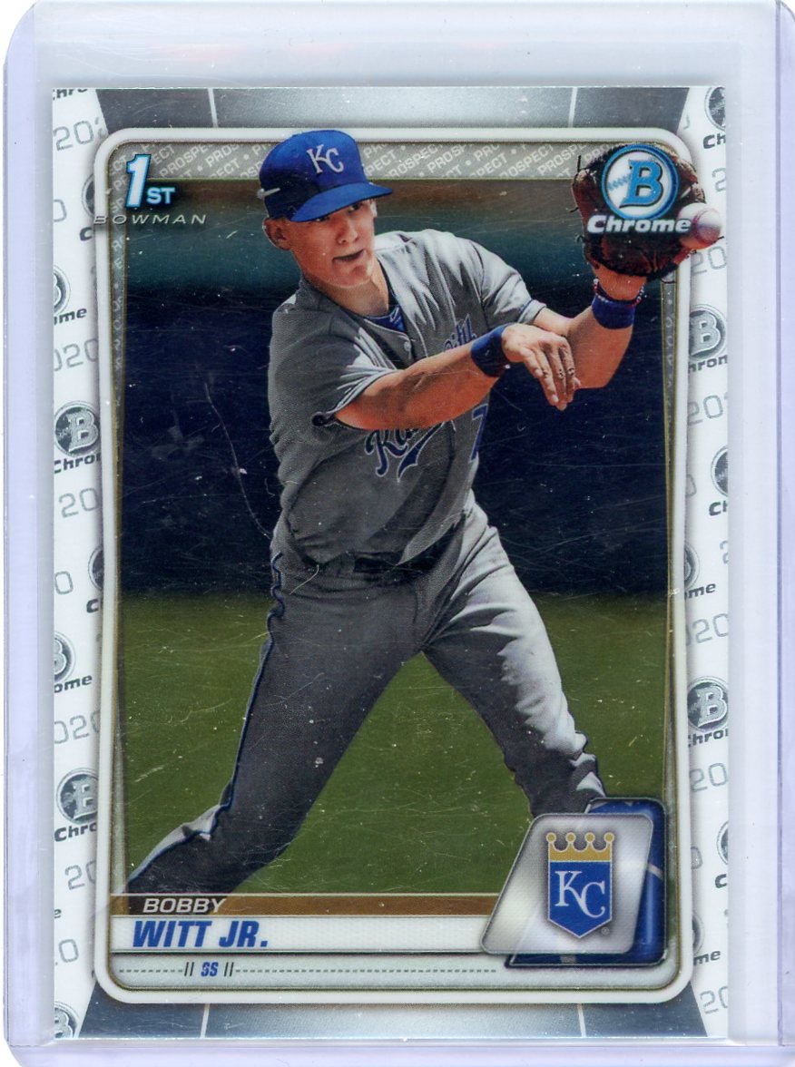 Bobby Witt Jr. 2020 1st Bowman Chrome