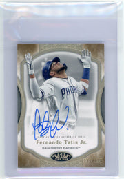 Fernando Tatis Jr. 2020 Topps Tier One autograph #'d 127/150