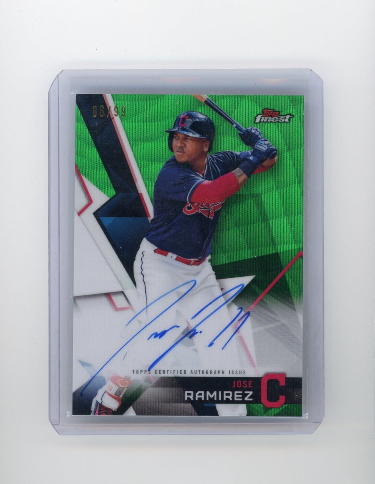 Jose Ramirez 2022 Major League Baseball All-Star Game Autographed