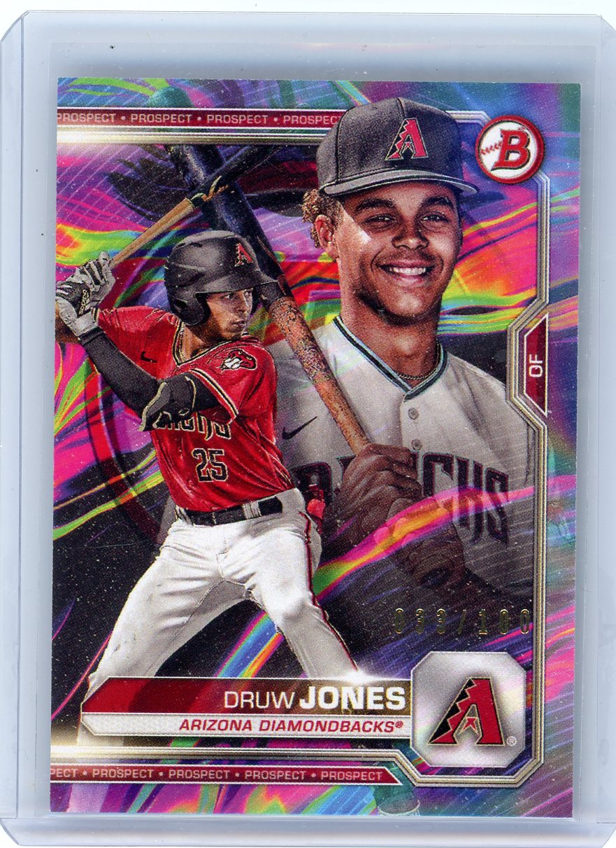 We're chasing Druw Jones and others all night on  and Instagram! We  are a one stop shop for all of your Bowman needs ⚾️🔥 #collect…