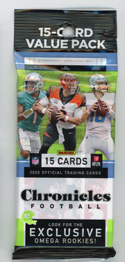 2020 Panini Chronicles Football Fat Pack