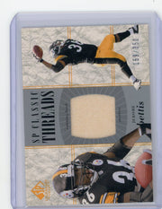 Jerome Bettis 2002 Upper Deck SP Legendary Cuts Classic Threads #'d 159/350