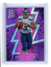 Russell Wilson 2016 Panini Spectra Neon Pink #'d 04/10