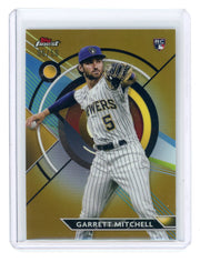 Garrett Mitchell 2023 Finest Gold Refractor #'d 06/50 RC