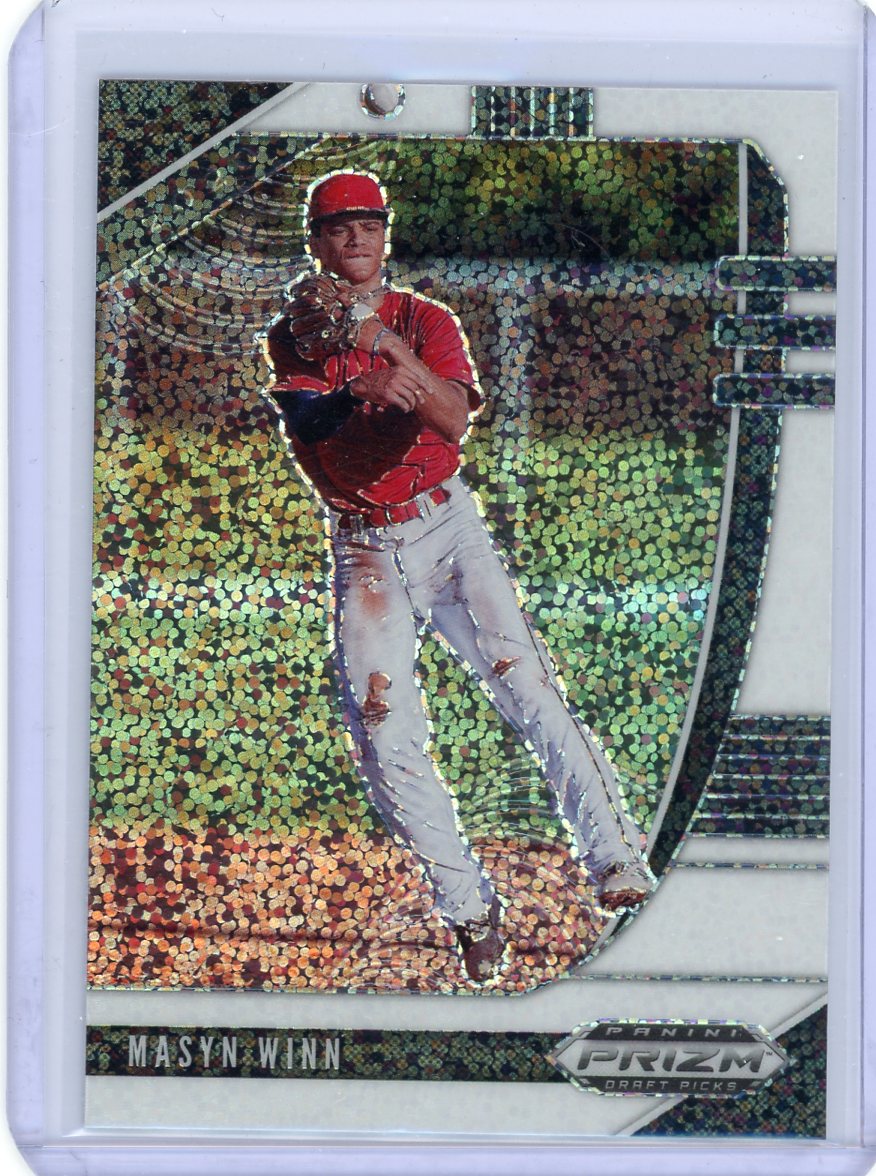 Masyn Winn 2020 Panini Prizm Draft white sparkle prizm