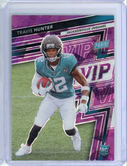 Travis Hunter 2025 Panini VIP purple ice rookie card #'d 44/50