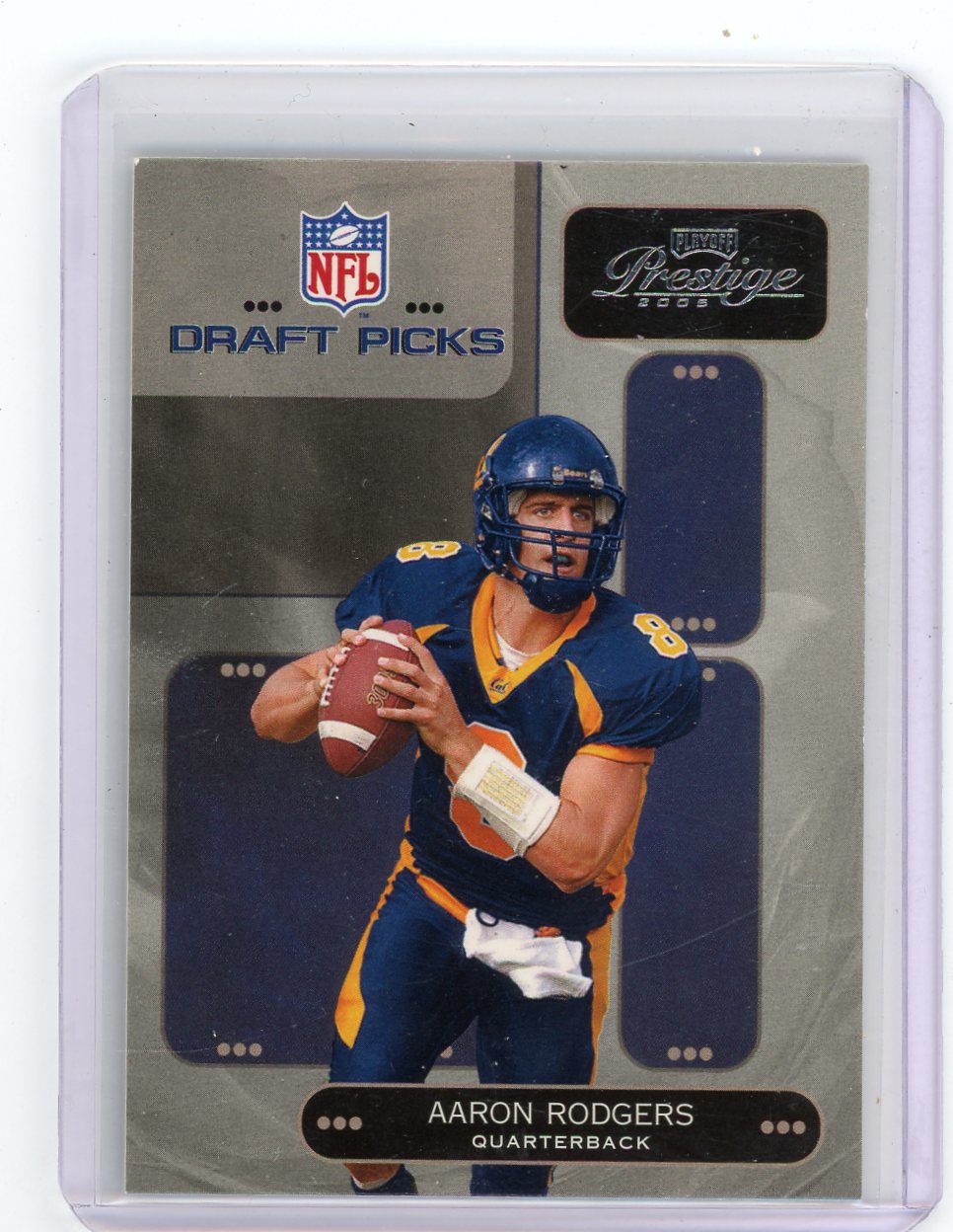 Aaron Rodgers 2005 Prestige Draft Picks Rookie #DP-2
