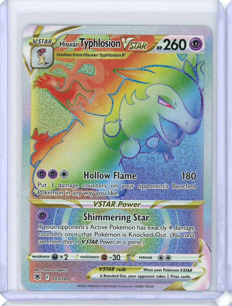 Typhlosion VSTAR 2022 Pokemon Astral Radiance #193/189