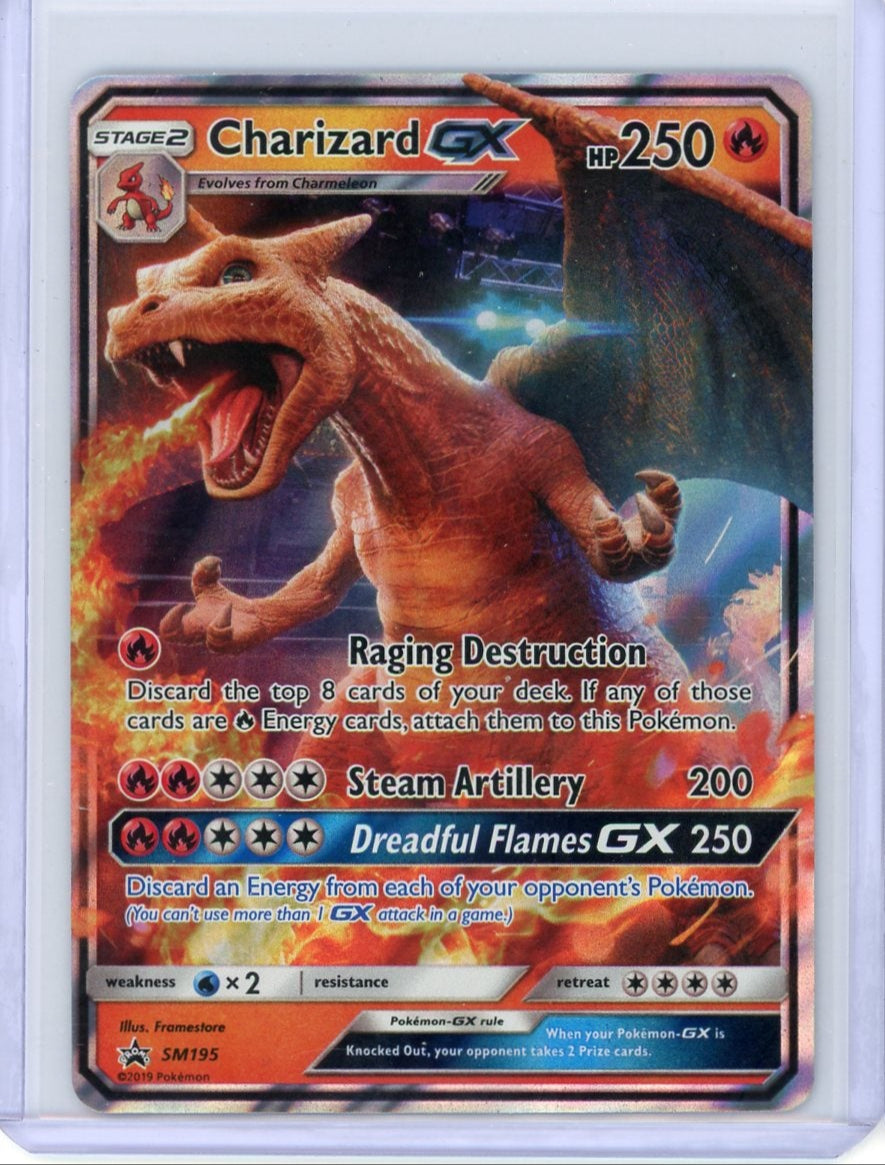 Charizard GX 2019 Pokemon Black Star Promo #SM195