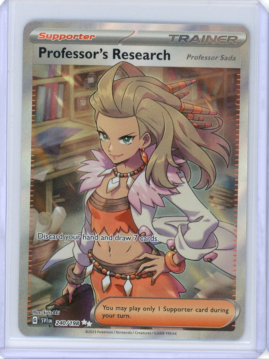 Professor's Research Trainer 2023 Pokemon #240/198