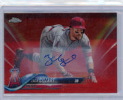 Zack Cozart 2018 Topps Chrome Update red refractor autograph #'d 3/5