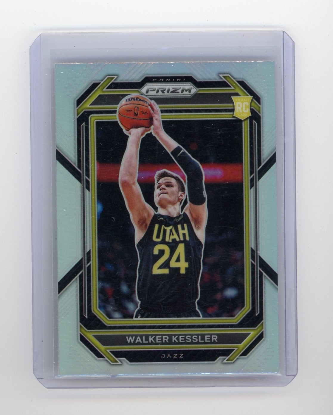 Walker Kessler 2022-23 Panini Prizm silver prizm rookie card