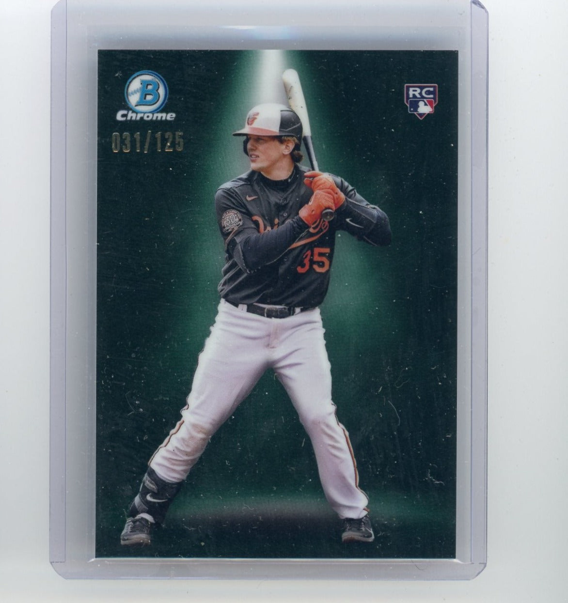 Adley Rutschman 2023 Topps Chrome Rookie Autographs - Refractor