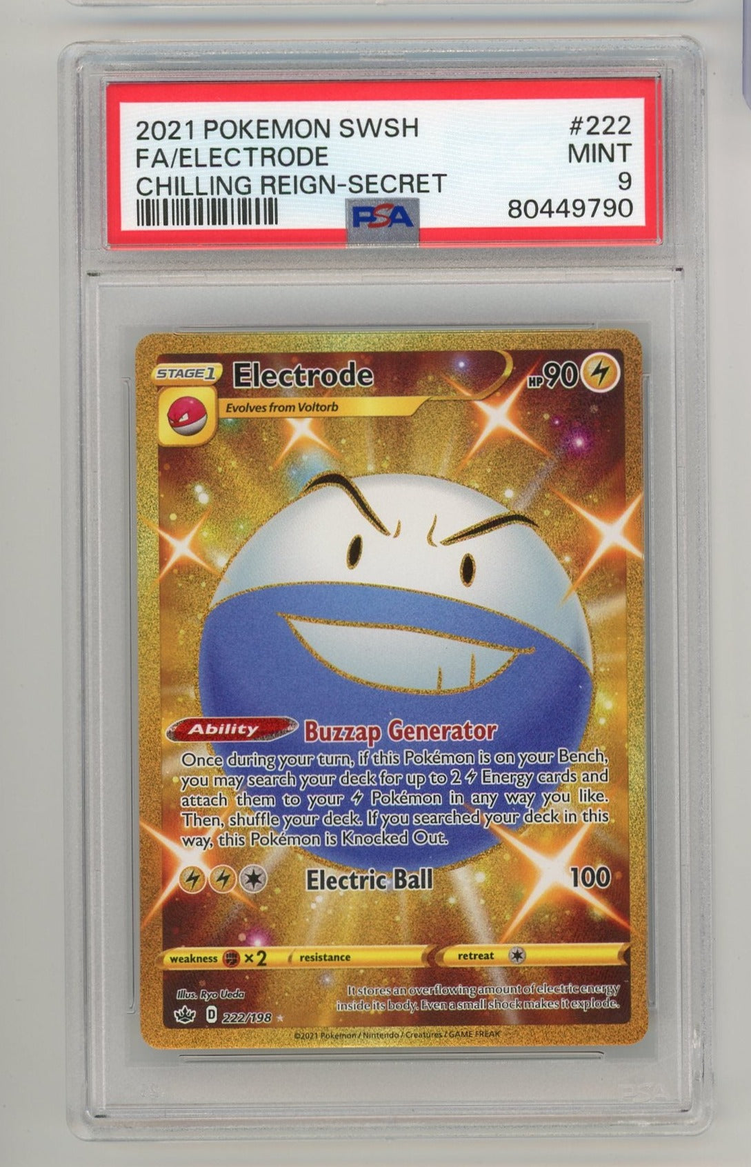 Pokémon Electrode buy PSA 9