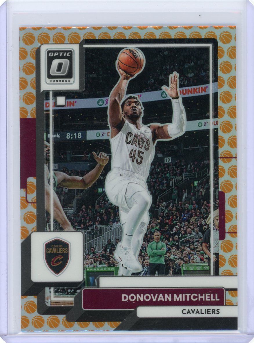 Donovan Mitchell 2022-23 Panini Donruss Optic Basketball Emoji prizm
