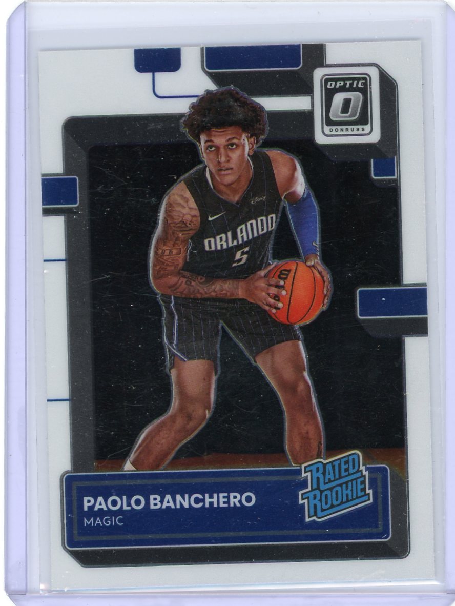 Paolo Banchero 2022-23 Panini Donruss Optic rookie card