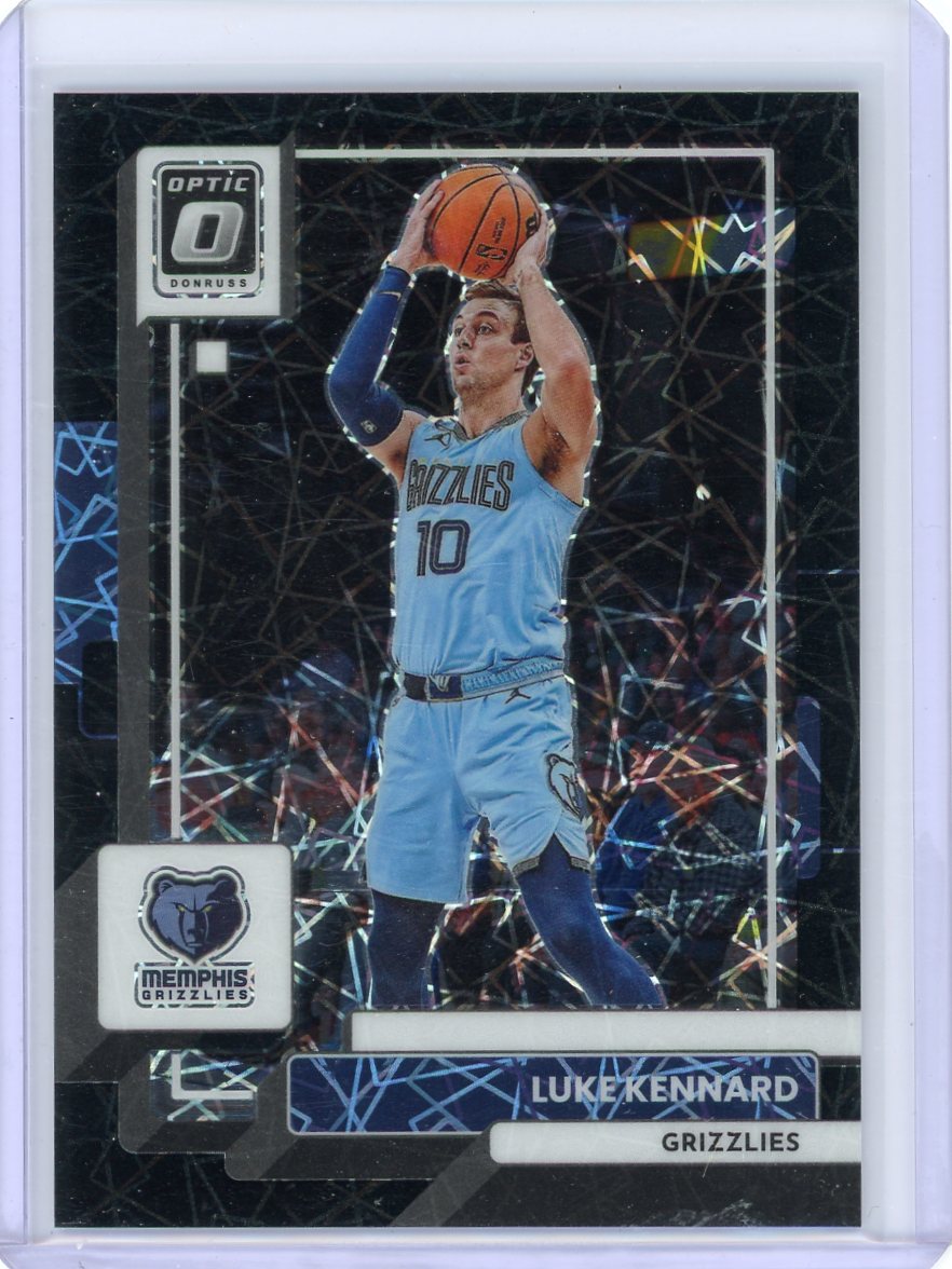 Luke Kennard 2022-23 Panini Donruss Optic black velocity prizm #'d 18/39