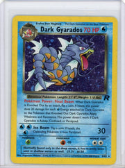 Dark Gyarados 2000 Pokemon Team Rocket holo #8/82 HP/DMG