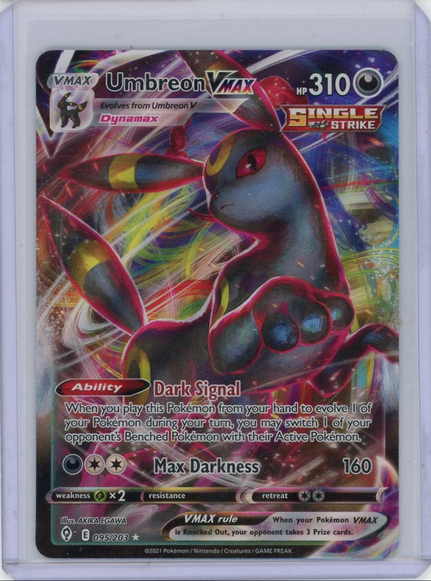 Umbreon VMAX 2021 Pokemon Evolving Skies #095/203