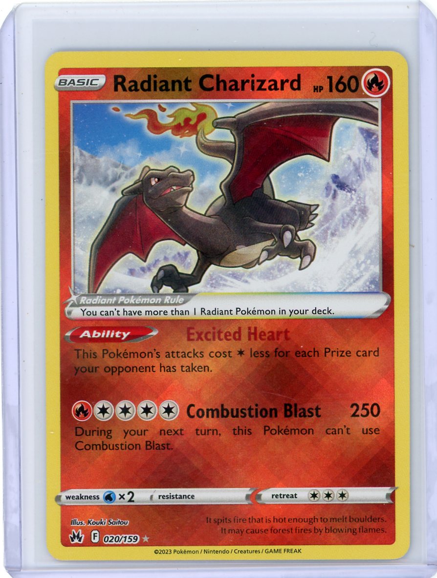 Radiant Charizard 2022 Pokemon Go #011/078