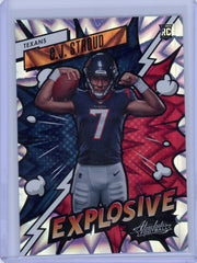 CJ Stroud 2023 Panini Absolute Explosive rookie card
