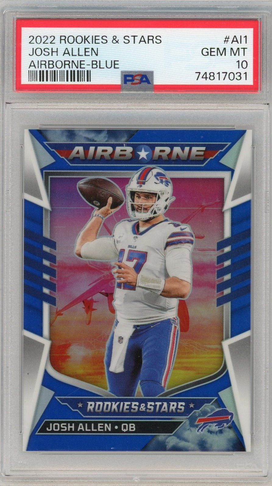 Josh Allen Silver Prizm Gem-MT 9