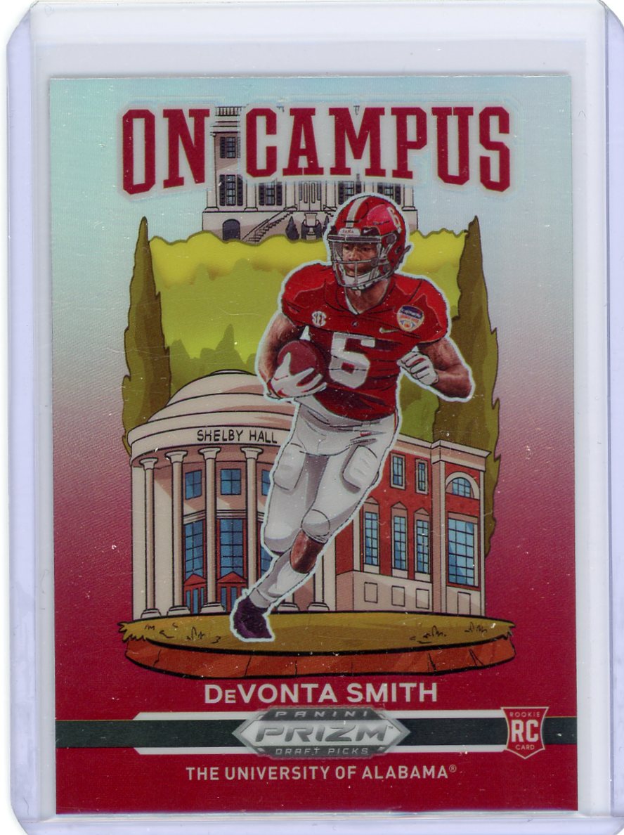 2021 Panini Prizm Draft Picks All-American Devonta Smith #186