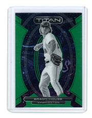 Brady House 2023 Panini Chronicles Titan green prizm #'d 5/5