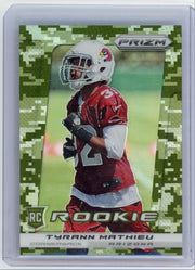 Tyrann Mathieu 2013 Panini Prizm camo prizm rookie card