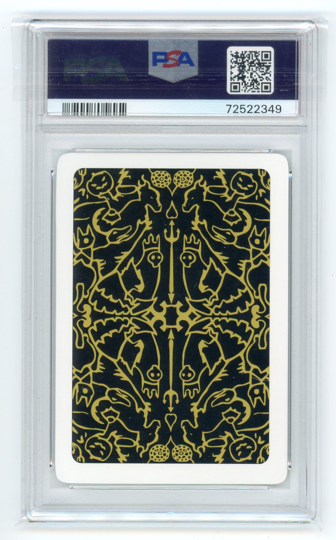 Stikini Owl 2022 MetaZoo KS NF Deck 2 of Hearts Holo PSA 9