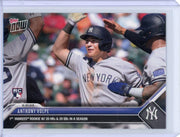 Anthony Volpe 2023 Topps NOW rookie card #792