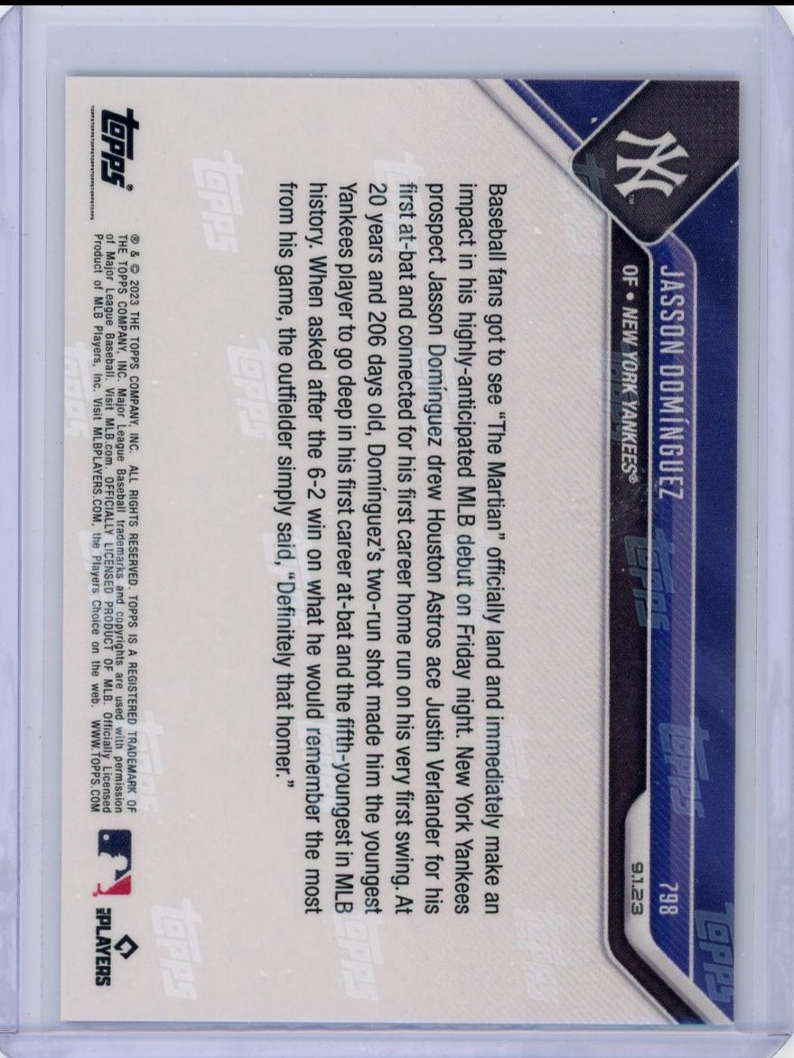 Jasson Dominguez 2023 Topps NOW #798