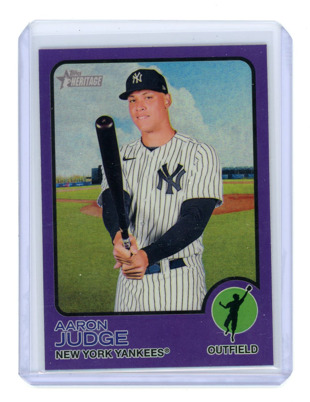  2022 Topps Heritage #44 Aaron Judge New York Yankees