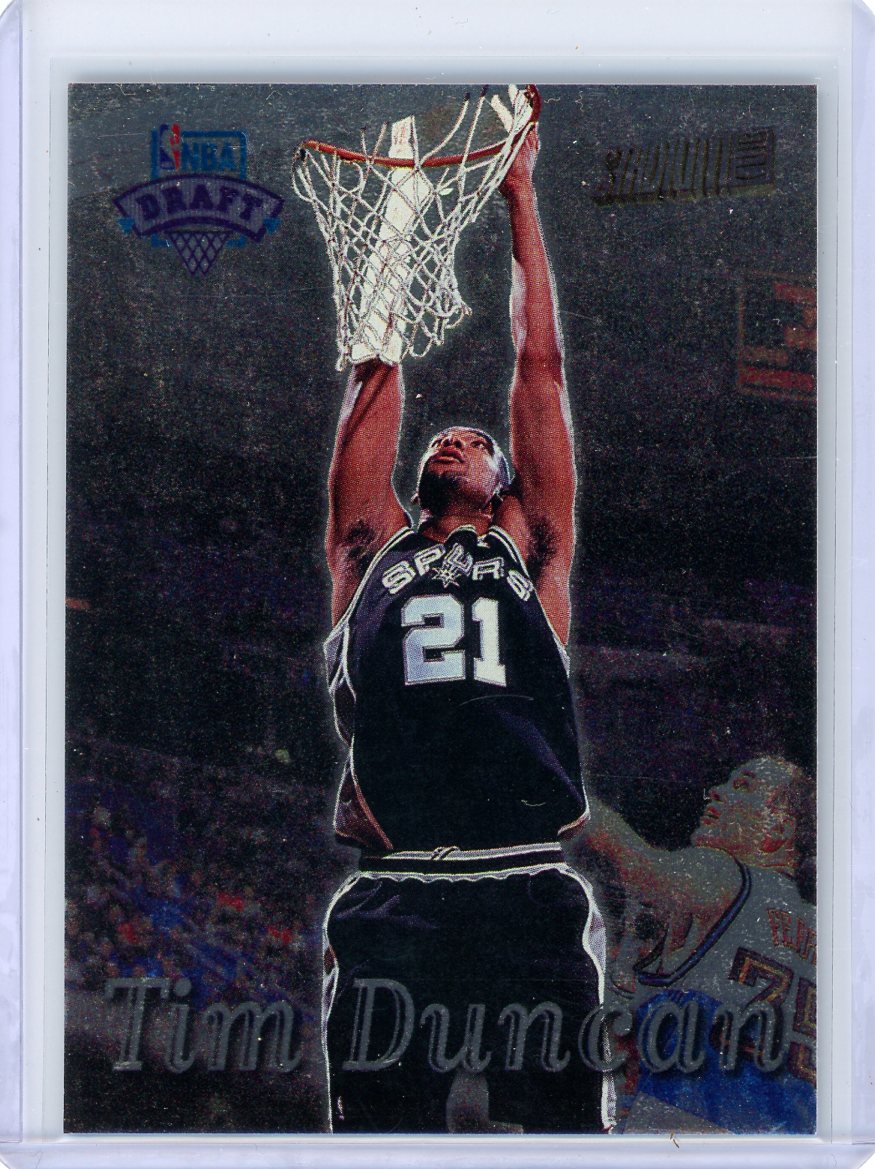 Tim Duncan 1997 Topps Stadium Club NBA Draft