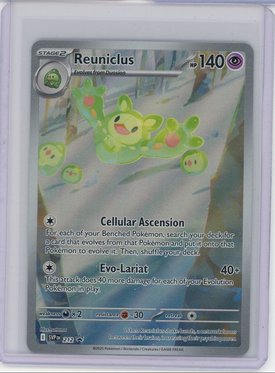 Reuniclus 2025 Pokemon Black Star Promo #212