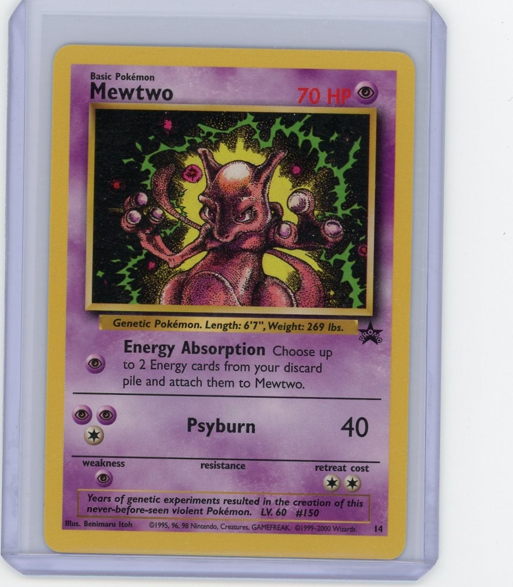 Pokemon Mewtwo Black Star Promo (2000)