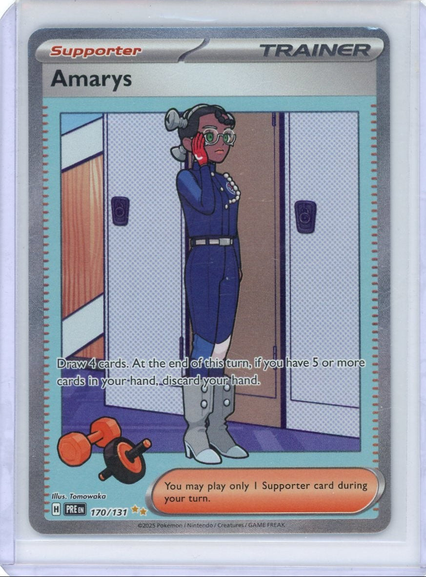 Amarys 2025 Pokemon Prismatic Evolution #170/131