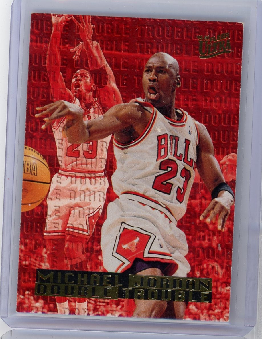 Michael Jordan 1995 Fleer Double Trouble