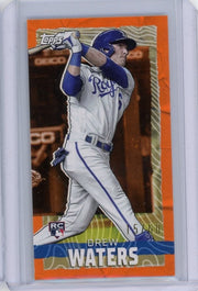 Drew Waters 2023 Topps Rip mini orange rookie card #'d 15/60