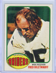 Fred Biletnikoff 1976 Topps #25