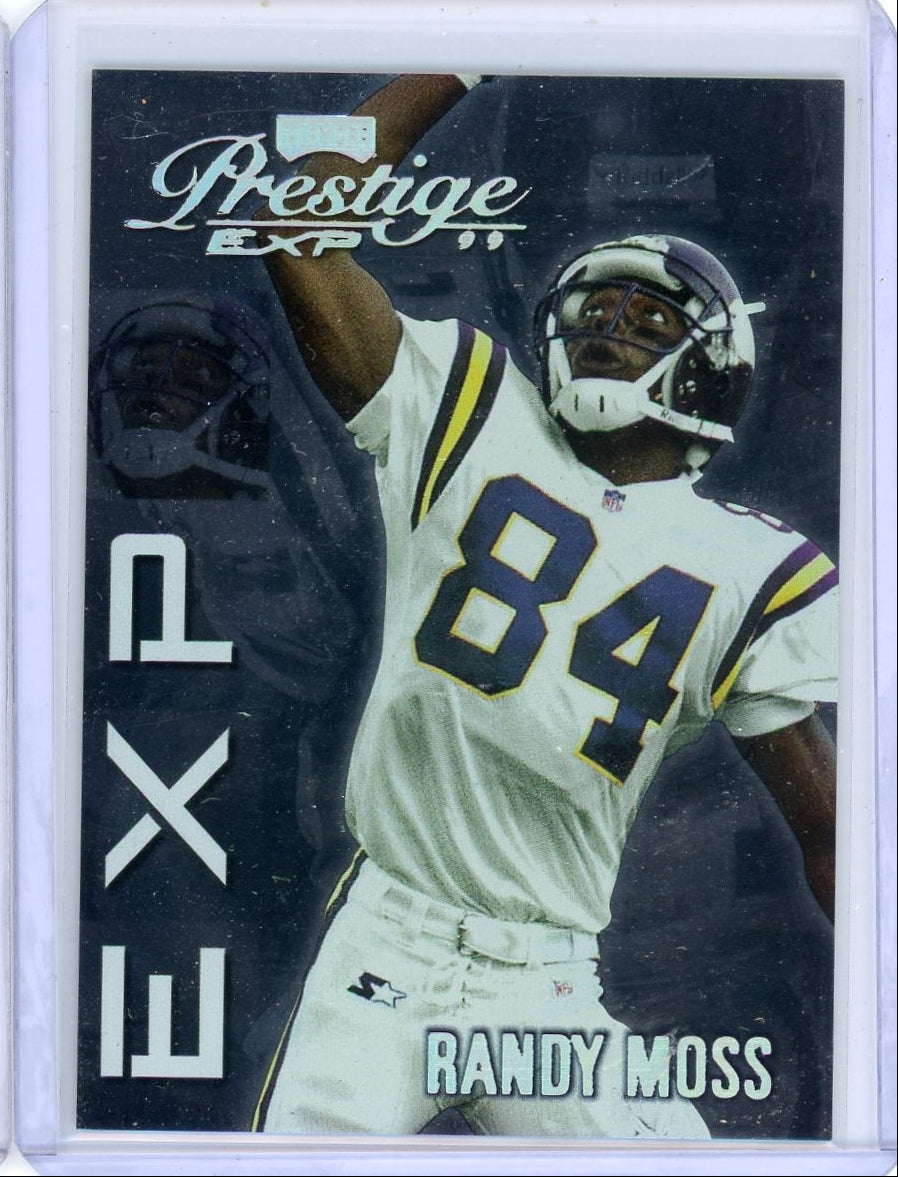 Randy Moss 1999 Playoff Prestige EXP #'d 0464/3250