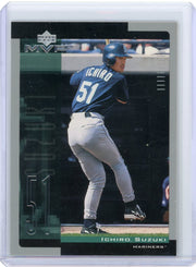 Ichiro Suzuki 2001 Upper Deck MVP rookie card