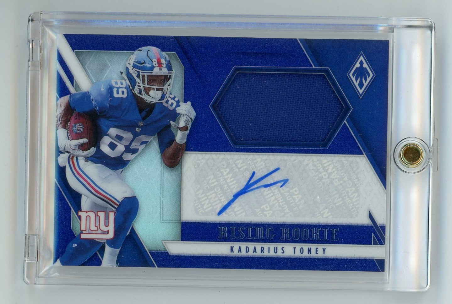 Kadarius Toney 2021 Phoenix Rising Rookie auto 09/10