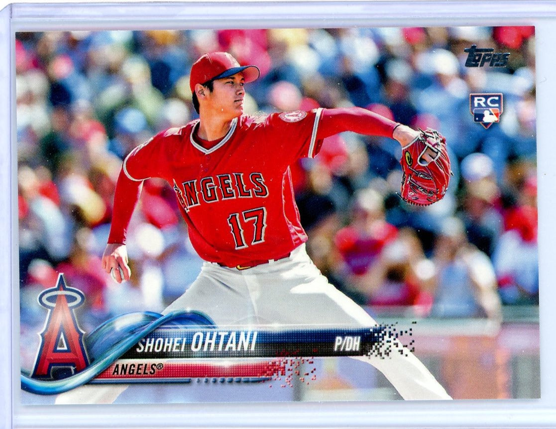 Shohei Ohtani 2018 Topps Complete Sets rookie card #700 – Piece Of