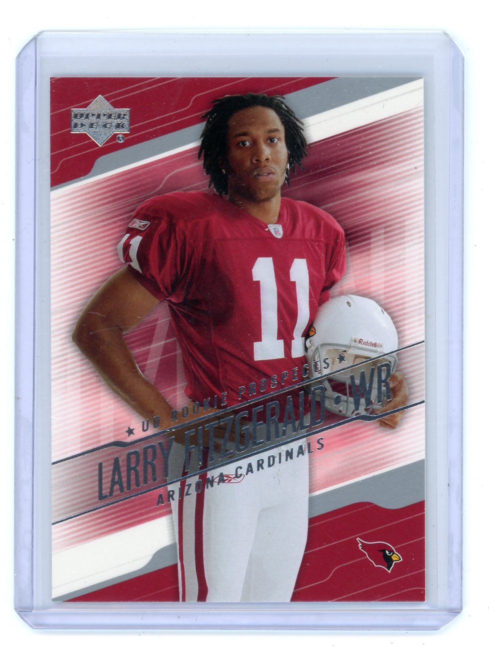 Larry Fitzgerald 2004 Upper Deck Rookie Prospects rookie card – Piece Of  The Game