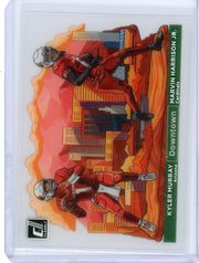 K. Murray/M. Harrison Jr. 2024 Panini Donruss Clearly Downtown SP