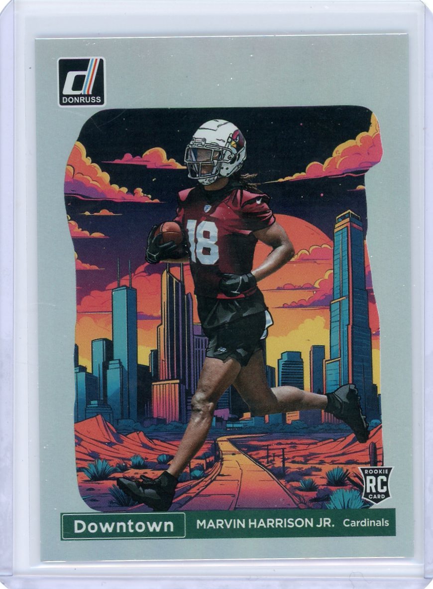 Marvin Harrison Jr. 2024 Panini Donruss Downtown SP