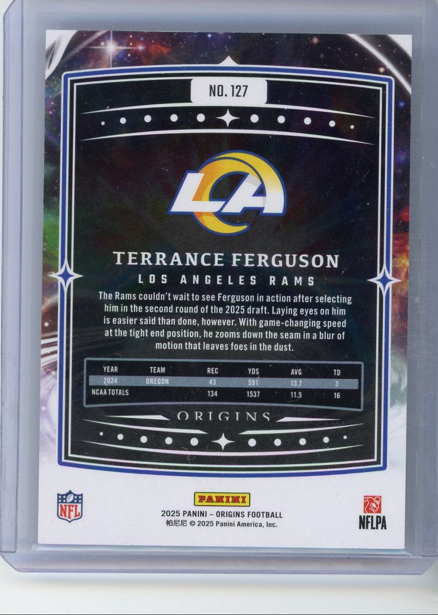 Terrance Ferguson 2025 Panini Origins rookie card #'d 41/75