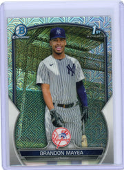 Brandon Mayea 2023 1st Bowman Chrome mega box mojo refractor