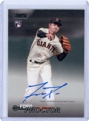 Ford Proctor 2023 Topps Stadium black autograph rookie card #'d 25/25